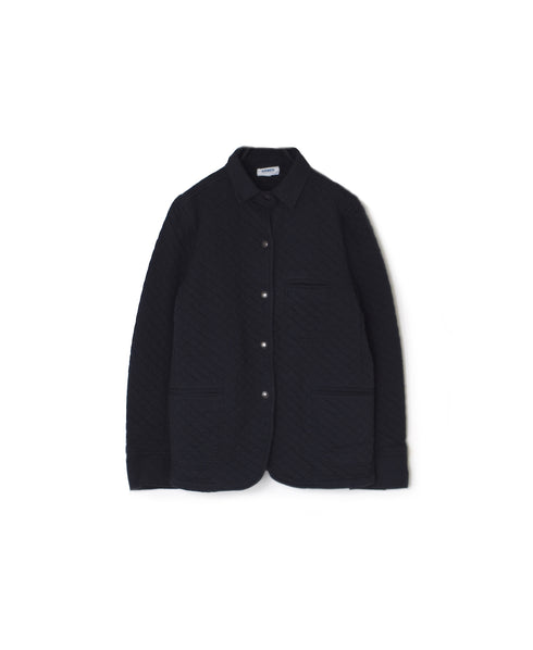 NAM0202BP COTTON QUILT SHIRTS COLLAR JACKET