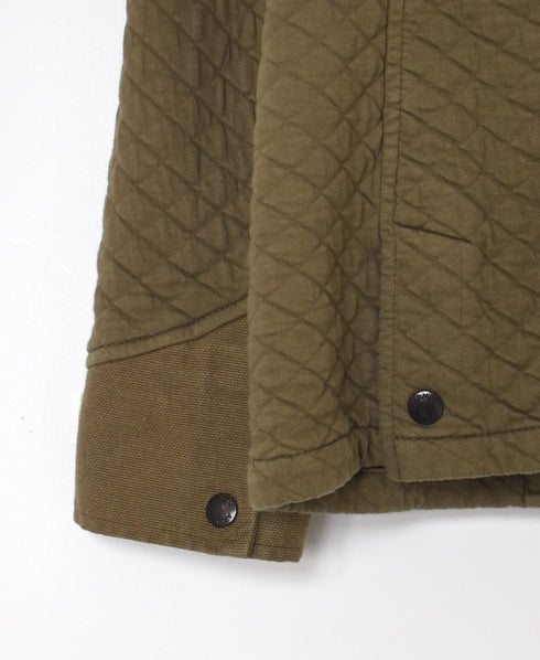 NAM0202BP COTTON QUILT SHIRTS COLLAR JACKET