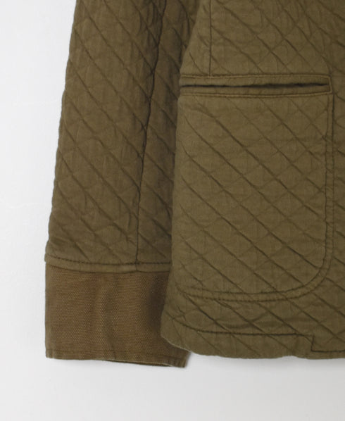 NAM0202BP COTTON QUILT SHIRTS COLLAR JACKET