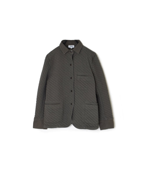 NAM0202BP COTTON QUILT SHIRTS COLLAR JACKET
