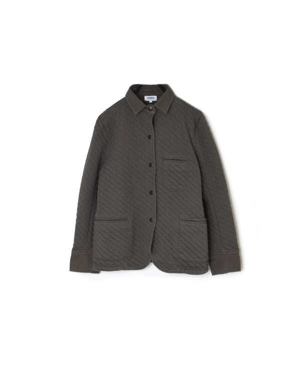 NAM0202BP COTTON QUILT SHIRTS COLLAR JACKET