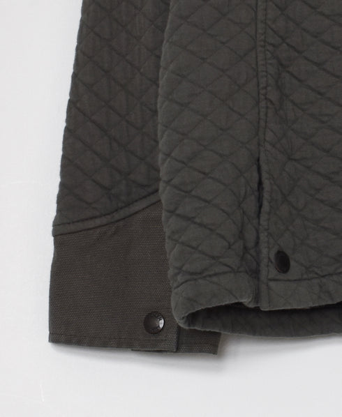 NAM0202BP COTTON QUILT SHIRTS COLLAR JACKET