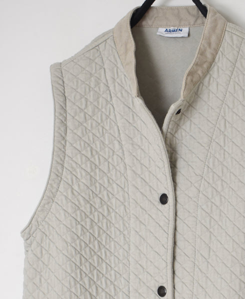 NAM2571P COTTON QUILT VEST