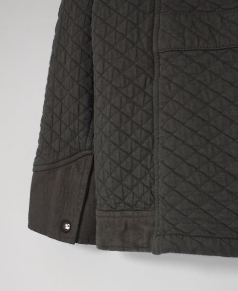 NAM0555P COTTON QUILT HOODED JACKET