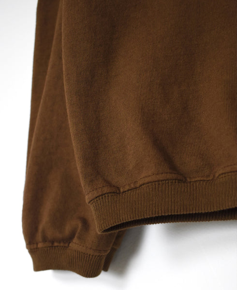 NGW9951 7.2oz HEAVY WEIGHT COTTON CREW NECK L/SL WITH CUFF&HEM RIB
