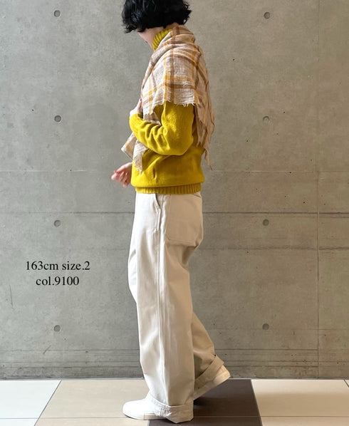 GNAM2551 ORGANIC COTTON HERRINGBONE WORK PANTS