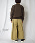 INAM2556PD 40s POPLIN OVERDYE WRAP CULOTTES WITH SEAM POCET