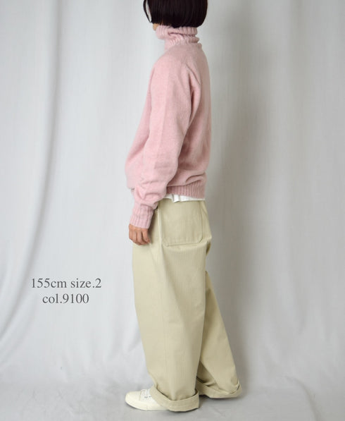 GNAM2551 ORGANIC COTTON HERRINGBONE WORK PANTS