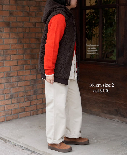 GNAM2551 ORGANIC COTTON HERRINGBONE WORK PANTS