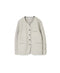 NAM1407 COTTON QUILT NO COLLAR JACKET