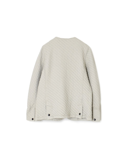 NAM1407 COTTON QUILT NO COLLAR JACKET