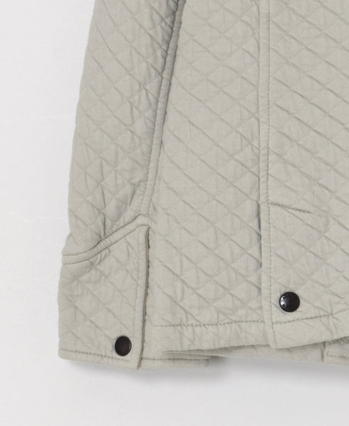NAM1407 COTTON QUILT NO COLLAR JACKET