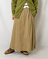 INAM2556PD 40s POPLIN OVERDYE WRAP CULOTTES WITH SEAM POCET