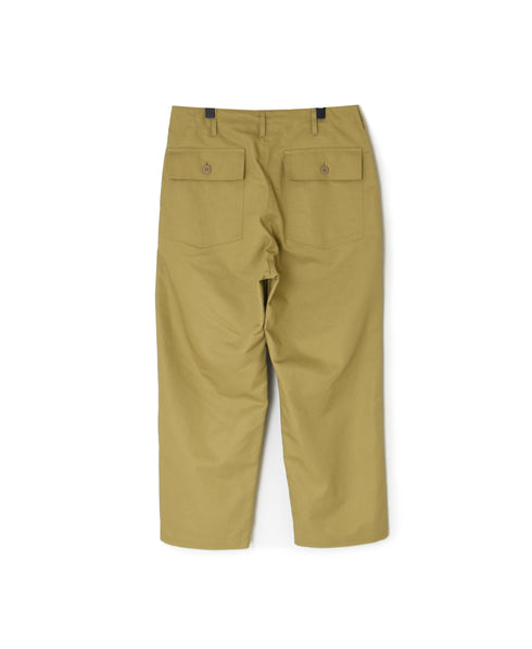 GNHT2451CL COTTON/LINEN KERSEY BAKER PANTS
