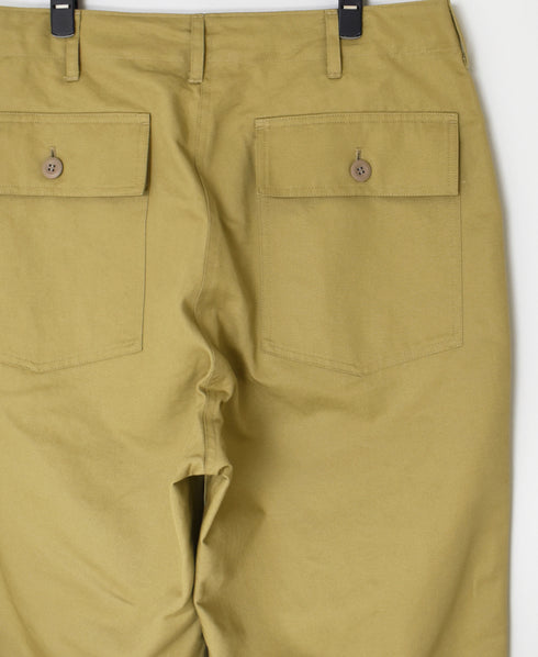 GNHT2451CL COTTON/LINEN KERSEY BAKER PANTS