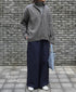 NMDS26212 60s STITCHED ORGANIC CAMBRIC EASY PANTS
