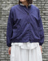 NMDS24633D 40s ORGANIC POPLIN OVERDYE RAGLAN STRING JACKET