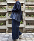 GNMDS2502CW COTTON DYED WEATHER 2TUCK WIDE EASY PANTS