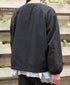 NMDS24633D 40s ORGANIC POPLIN OVERDYE RAGLAN STRING JACKET