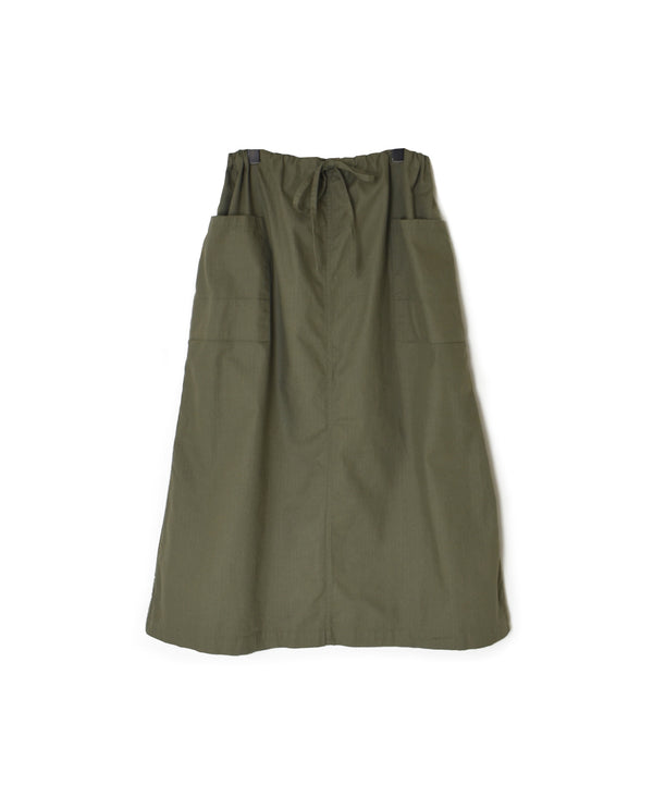 INHT2514CHW COTTON HERRINGBONE WASH EASY SKIRT