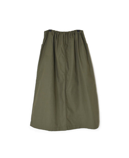 INHT2514CHW COTTON HERRINGBONE WASH EASY SKIRT