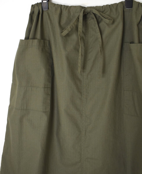 INHT2514CHW COTTON HERRINGBONE WASH EASY SKIRT