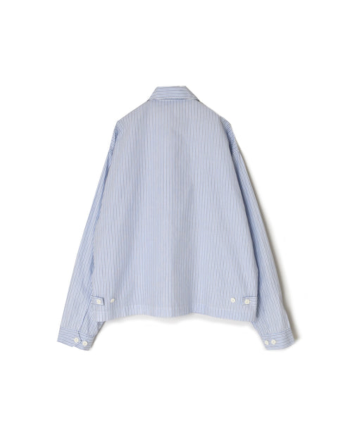 NVL2611 POPLIN STRIPE DRIZZLER JACKET
