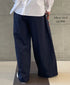 NMDS26212 60s STITCHED ORGANIC CAMBRIC EASY PANTS