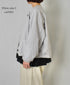 NMDS24633D 40s ORGANIC POPLIN OVERDYE RAGLAN STRING JACKET