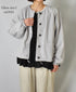NMDS24633D 40s ORGANIC POPLIN OVERDYE RAGLAN STRING JACKET
