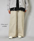 NMDS26212 60s STITCHED ORGANIC CAMBRIC EASY PANTS