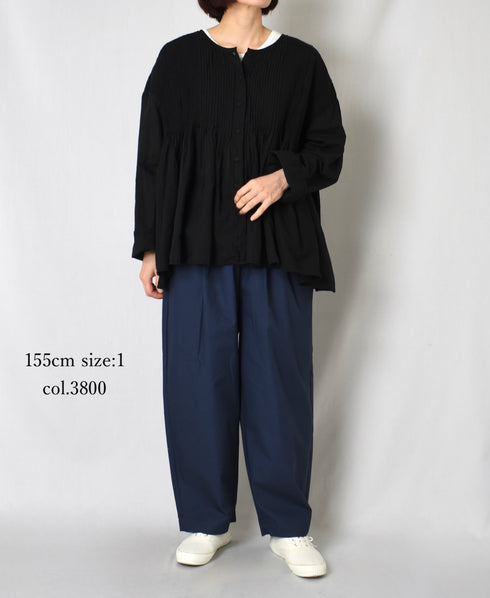 GNMDS2501CW COTTON DYED WEATHER 2TUCK TAPERED EASY PANTS