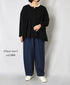 GNMDS2501CW COTTON DYED WEATHER 2TUCK TAPERED EASY PANTS