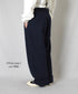 GNAM2612 COTTON/LINEN HERRINGBONE ONE-TUCK PNATS