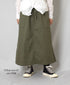 INHT2514CHW COTTON HERRINGBONE WASH EASY SKIRT