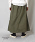 INHT2514CHW COTTON HERRINGBONE WASH EASY SKIRT