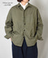 INHT2512CHW COTTON HERRINGBONE WASH ONE-UP COLLAR SHIRT