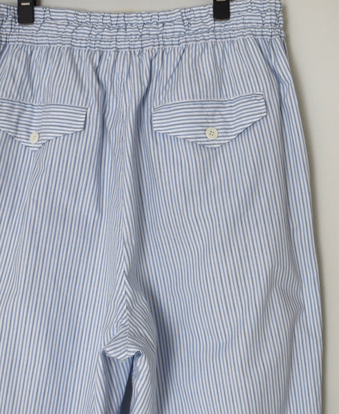 NVL2523 POPLIN STRIPE EASY PANTS