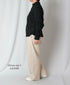 GNAM2612 COTTON/LINEN HERRINGBONE ONE-TUCK PNATS