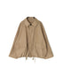 NHT2602PAI REYCLED NYLON BALMACAAN SHORT COAT WITH GUSSETED POCKET