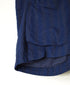 NVL2401PSD POPLIN WIDE STRIPE (OVERDYE) NO COLLAR VEST