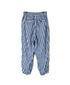 NVL2503PSD POPLIN WIDE STRIPE (OVERDYE) EASY PANTS