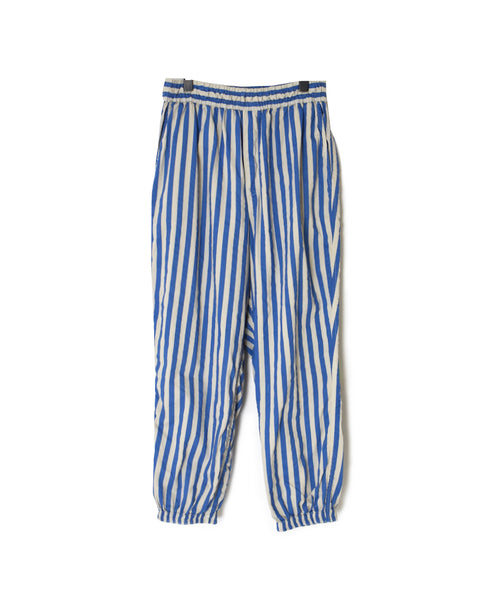 NVL2503PSD POPLIN WIDE STRIPE (OVERDYE) EASY PANTS