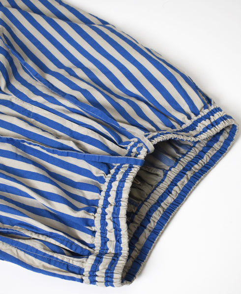 NVL2503PSD POPLIN WIDE STRIPE (OVERDYE) EASY PANTS