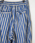 NVL2503PSD POPLIN WIDE STRIPE (OVERDYE) EASY PANTS