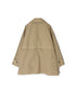 NHT2352TC LIGHT WEIGHT COTTON OVERDYE BALMACAAN SHORT COAT