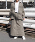 INHT2514CHW COTTON HERRINGBONE WASH EASY SKIRT