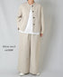 NMDS26212 60s STITCHED ORGANIC CAMBRIC EASY PANTS