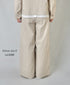 NMDS26212 60s STITCHED ORGANIC CAMBRIC EASY PANTS
