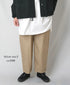 GNMDS2501CW COTTON DYED WEATHER 2TUCK TAPERED EASY PANTS
